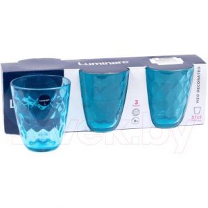 Набор стаканов Luminarc Neo diamond colorlicious blue P7130