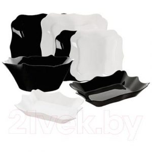 Набор тарелок Luminarc Authentic Black&White E6195