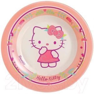 Тарелка закусочная (десертная) Luminarc Hello Kitty Nordic Flower / J0036