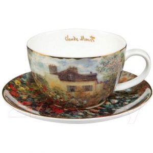 Чашка с блюдцем Goebel Artis Orbis/Claude Monet Дом художника / 66-532-05-1