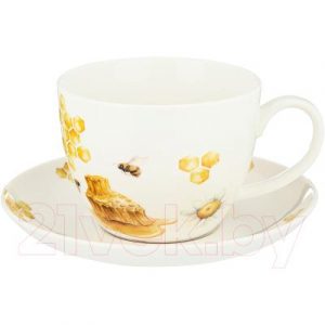 Чашка с блюдцем Lefard Honey Bee / 133-341