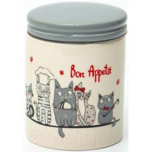 Емкость для хранения Elrington Bon Appetit Cat / 110-07142