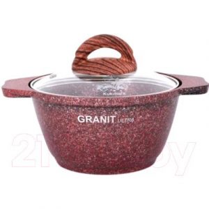 Кастрюля Kukmara Granit Ultra Red кга12а