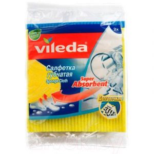 Комплект салфеток хозяйственных Vileda Super Absorbent / 7124982