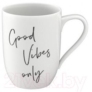 Кружка Villeroy & Boch Good Vibes Only / 10-1621-9663