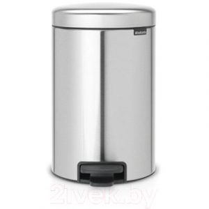 Мусорное ведро Brabantia Pedal Bin NewIcon с защитой от отпечатков / 112041