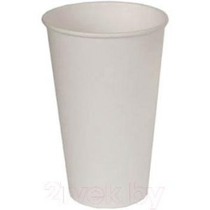 Набор бумажных стаканов Krafteco Белый