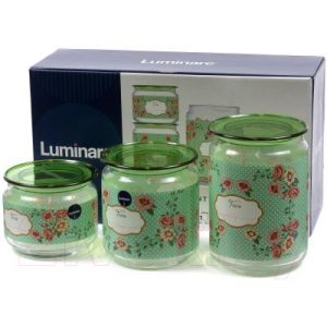 Набор емкостей для хранения Luminarc Mint Green P9215