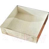 Набор коробок упаковочных для еды Krafteco Пряник 120x120x30мм