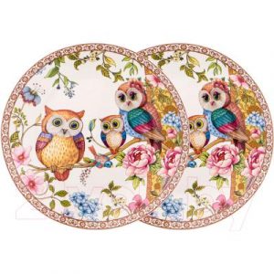 Набор тарелок Lefard Owls Family / 104-788