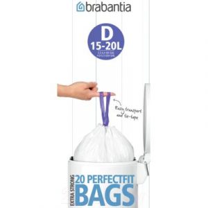 Пакеты для мусора Brabantia PerfectFit D 15-20л / 246760