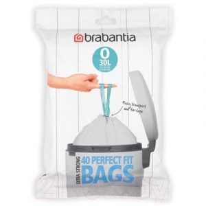 Пакеты для мусора Brabantia PerfectFit O 30л / 124846