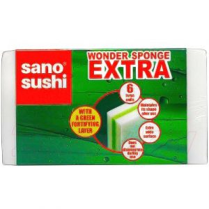 Расходный материал для уборки Sano Набор губок Wonder Sponge Extra