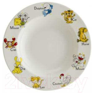 Тарелка столовая глубокая Bonna Kids Banquet / KIDSBNC23CK