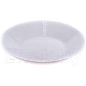 Тарелка столовая глубокая Luminarc White Essence J2995 / 71624