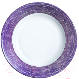 Тарелка столовая мелкая Arcoroc Brush Purple / L0769
