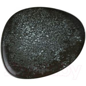 Тарелка столовая мелкая Bonna Cosmos Black Vago / COSBLVAO33DZ
