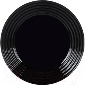 Тарелка столовая мелкая Luminarc Harena Black L7611