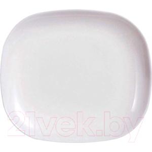 Тарелка столовая мелкая Luminarc Sweet Line White J0561