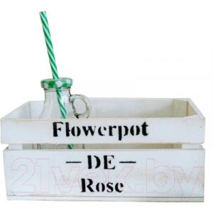 Ящик для хранения Grifeldecor Flowerpot De Rose / BZ171-2W109