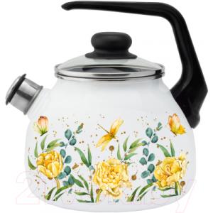 Чайник со свистком Appetite Blossom 4с209я