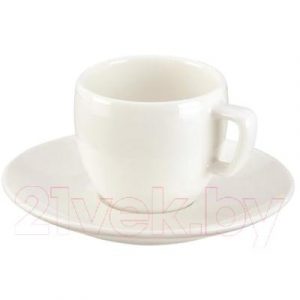 Чашка с блюдцем Tescoma Crema 387120