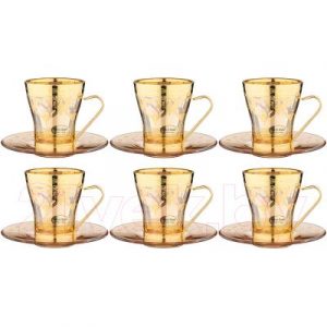 Набор для чая/кофе Art Decor Amalfi Ambra Oro / 326-089