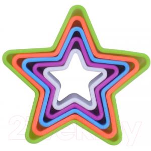 Набор форм для печенья Мультидом Звезда / MS8-88