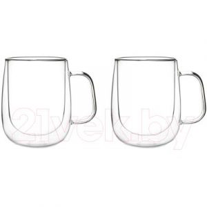 Набор кружек Italco Double Wall Glass Cups / 322606