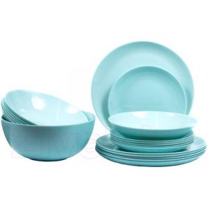 Набор столовой посуды Luminarc Diwali Light Turquoise P2947