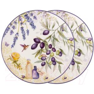 Набор тарелок Lefard Прованс оливки / 104-600