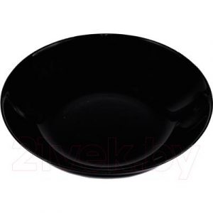 Тарелка столовая глубокая Luminarc Diwali Black P0787