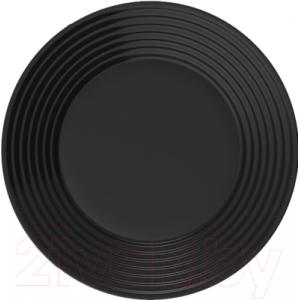 Тарелка столовая глубокая Luminarc Harena Black L7610