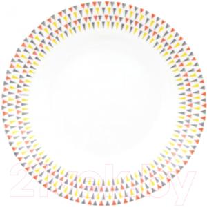 Тарелка столовая глубокая Luminarc Trigone P0721