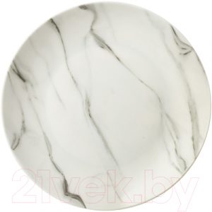 Тарелка столовая мелкая Lefard Bianco marble / 87-263