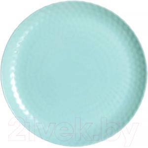 Тарелка столовая мелкая Luminarc Pampille Light Turquoise Q4649