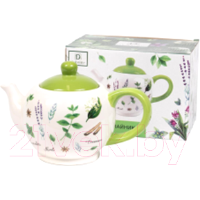 Заварочный чайник Белбогемия Herbal Green L2520930 / 101131