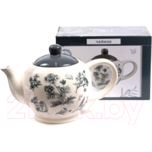 Заварочный чайник Белбогемия Herbal Grey L2520910 / 101132